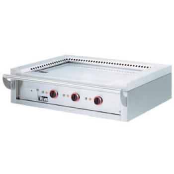 TPG3-15/T (25) Teppanyaki Grillplatte Gas, Tischmodell, 3 x 7 kW